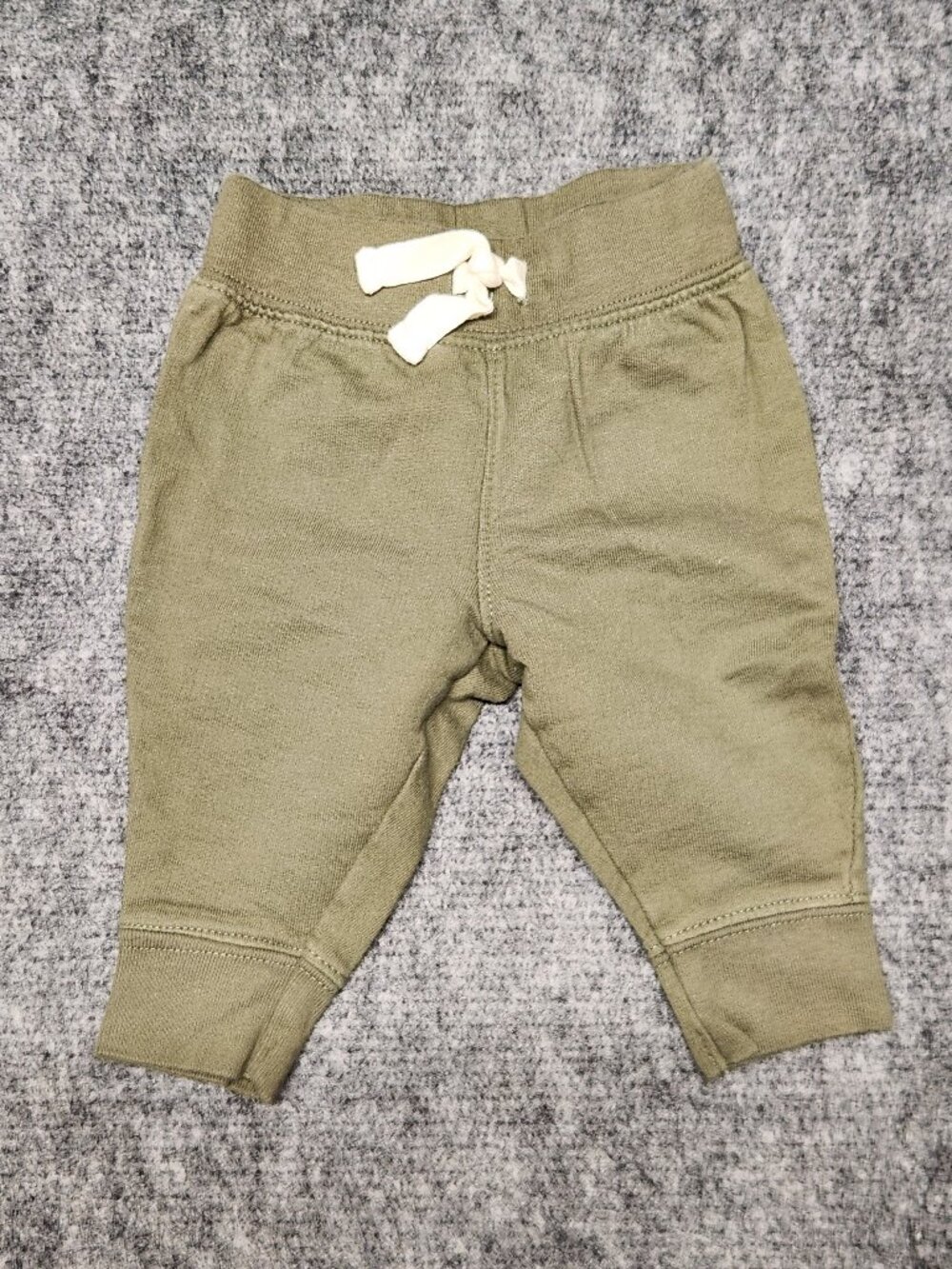 Title: Carter's Just One You Baby Jogger Pants 3M Olive Green Drawstring Cuf